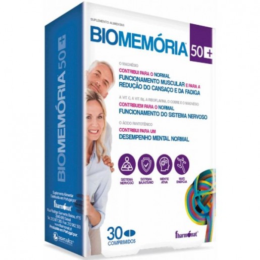 Fharmonat - BioMemória 50 + 30 Comprimidos