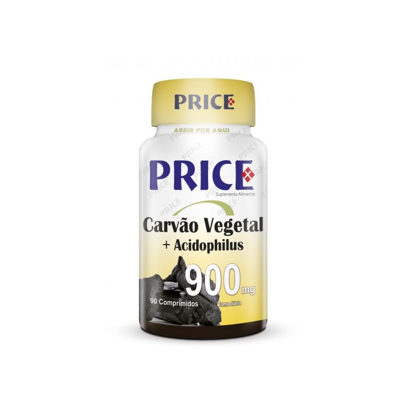 Fharmonat Price Carvão Vegetal + Acidophillus 90 Comprimidos