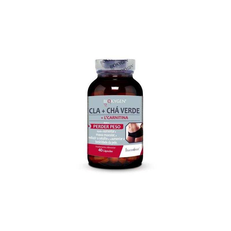 Fharmonat - Biokygen CLA + Chá Verde + L-Carnitina 30 + 10 Cápsulas