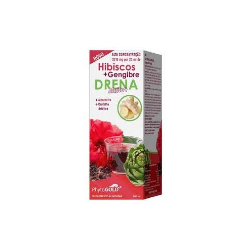 Phytogold Drena Hibiscos + Gengibre 500ml