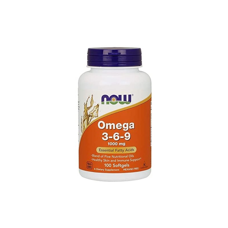 Now Omega 3-6-9 1000mg 100 Cápsulas