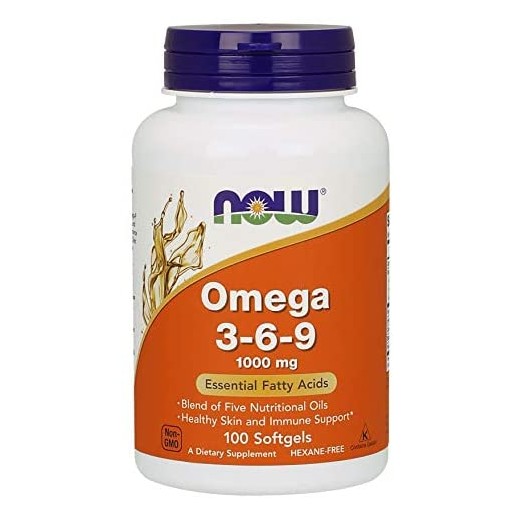 Now Omega 3-6-9 1000mg 100 Cápsulas