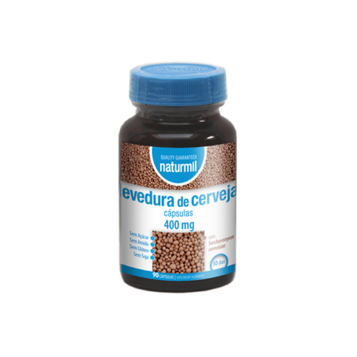 Naturmil Levedura de Cerveja 400mg 90 cápsulas