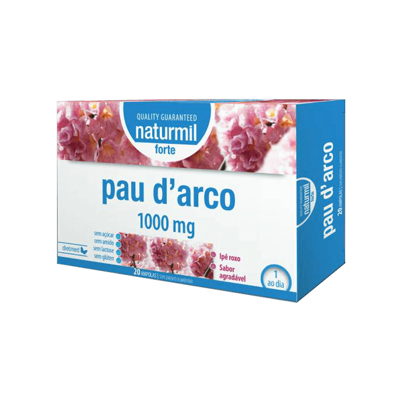 Naturmil Pau d'Arco Forte 20x 15ml ampolas