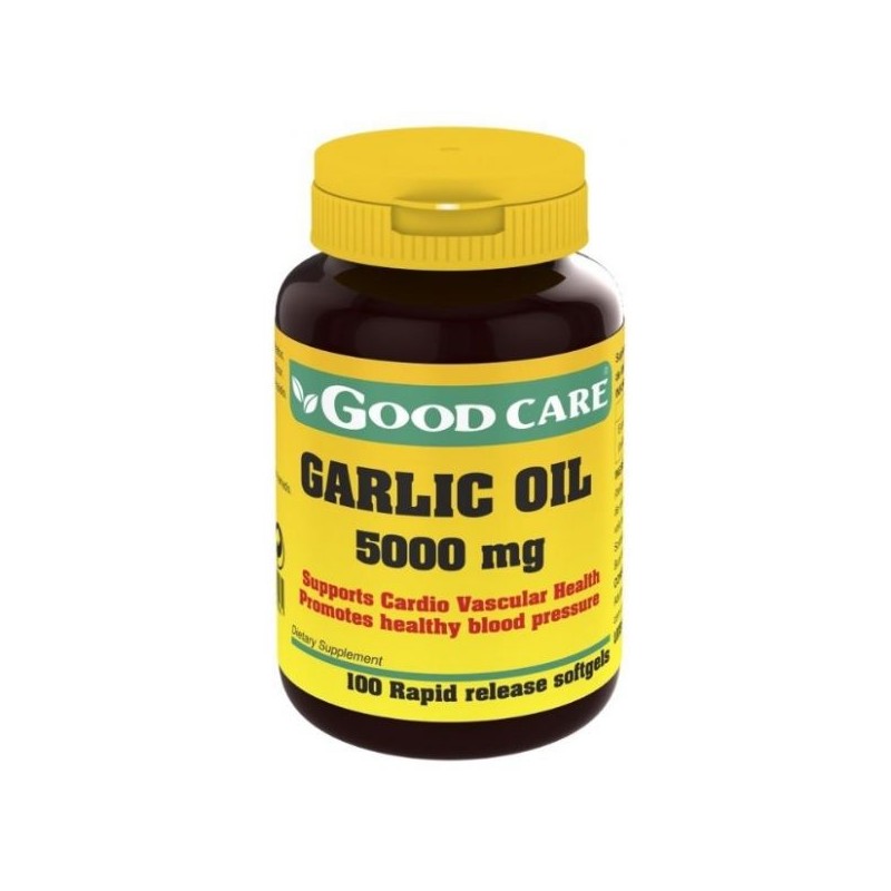 Good Care - Garlic Oil 5000mg 100 Cápsulas