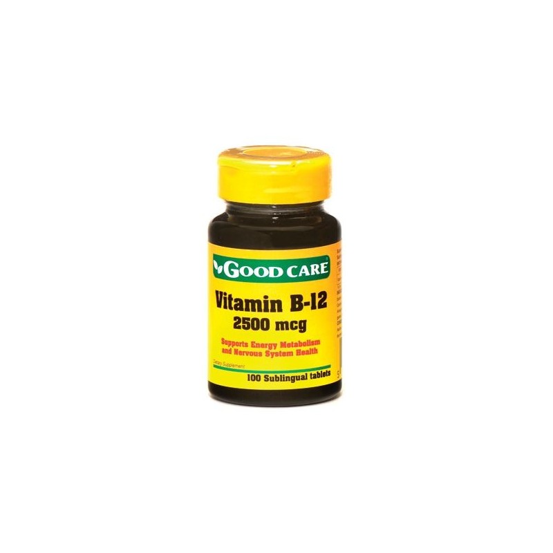 Good Care - Vitamina B12 2500mcg 100 Comprimidos