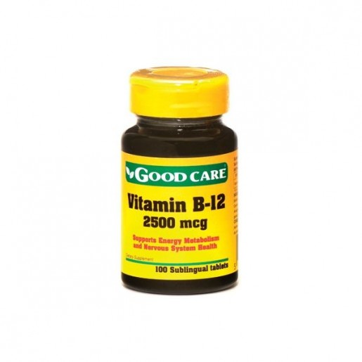 Good Care - Vitamina B12 2500mcg 100 Comprimidos