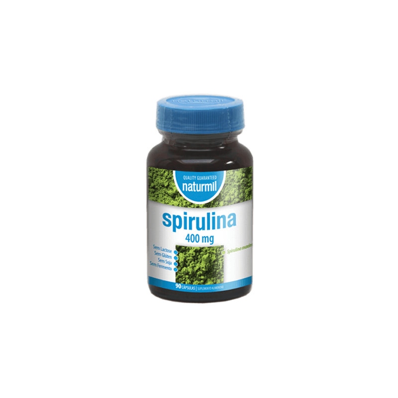 Naturmil Spirulina 400mg 90 cápsulas