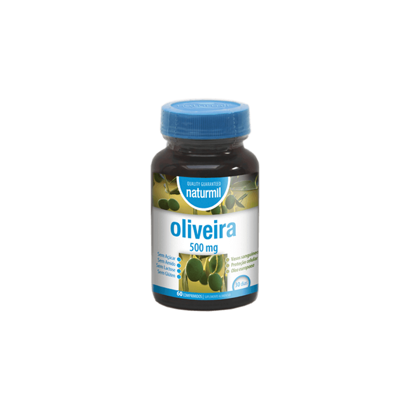 Naturmil Oliveira 500mg 60 comprimidos