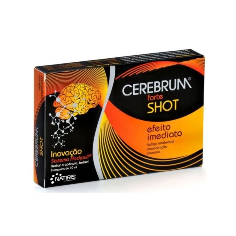 Natiris Cerebrum Forte Shot 8 ampolas de 10ml