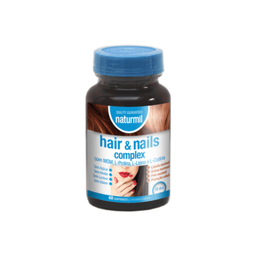 Naturmil Complex Hair & Nails com MSM 60 comprimidos