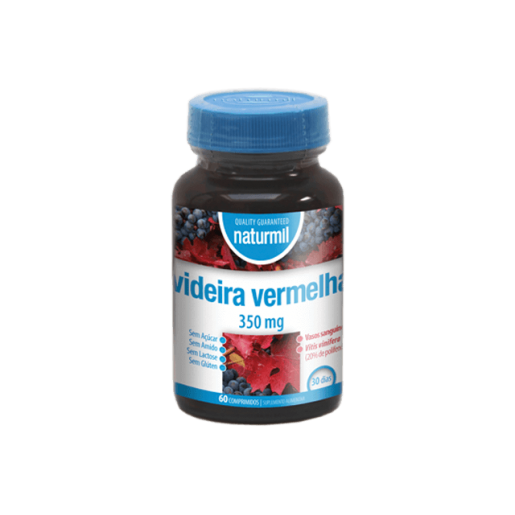 Naturmil Videira Vermelha 350mg 60 comprimidos
