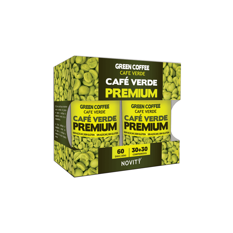 Café Verde Premium Pack 30+30 cápsulas