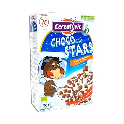 Cereal Vit Cereais Choco Piu Stars Sem Glúten 375g