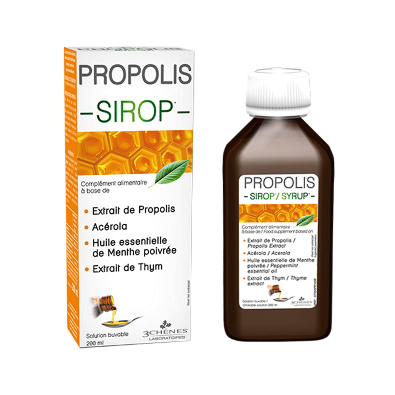 3 Chênes - Xarope Propólis 200ml