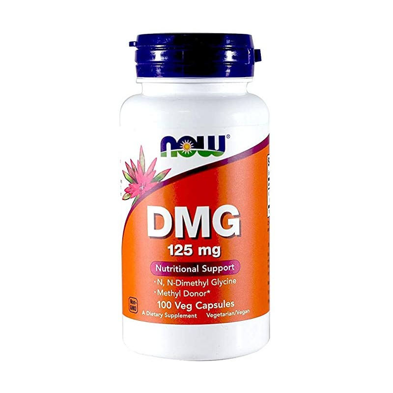 Now DMG 125mg 100 cápsulas