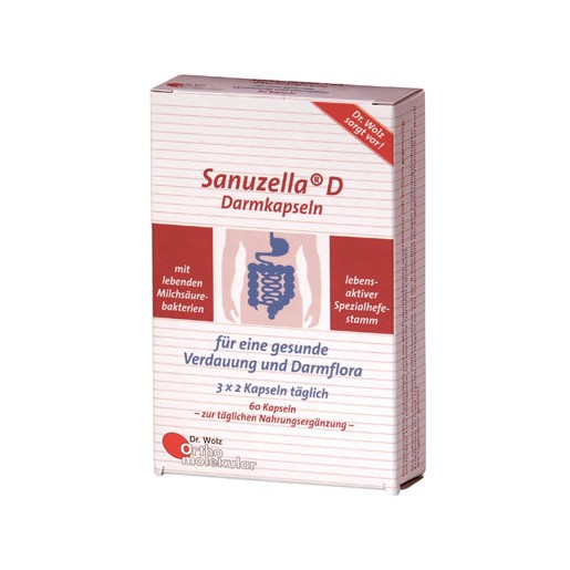 Dr. Wolz - Sanuzella D 60 Cápsulas