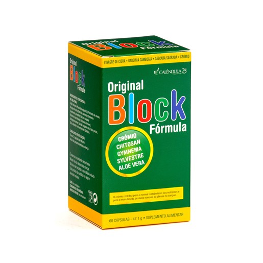 Calêndula - Original Block Fórmula 60 Cápsulas