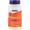 Now Vitamin K-2 100mcg 100 cápsulas vegetais