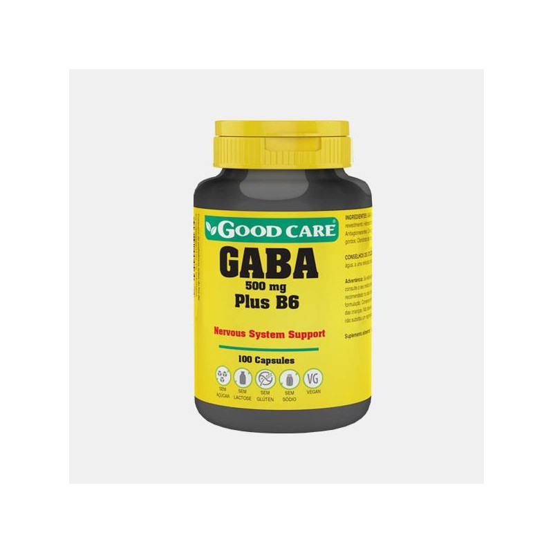 Good Care - Gaba 500mg Plus B6 100 Cápsulas