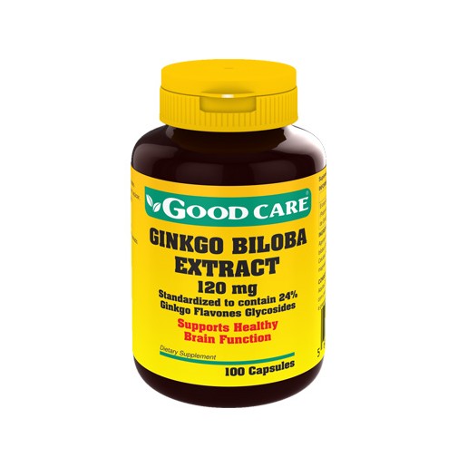 Good Care - Ginkgo Biloba Extract 120mg 100 Cápsulas