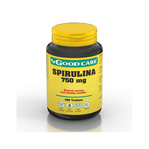 Good Care - Spirulina 750mg 100 Comprimidos