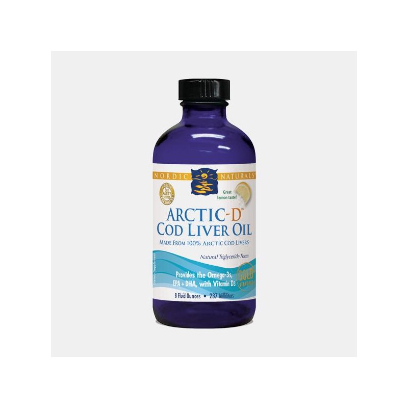 Nordic Naturals - Arctic-D Cod Liver Oil 237ml