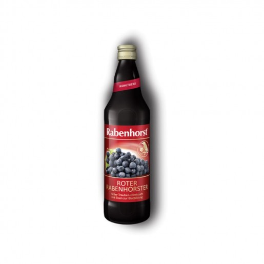 Rabenhorst - Sumo de Uva Vermelha com Ferro BIO 750ml