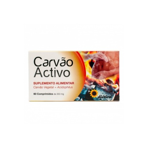 Diética - Carvão + Acidophilus 60 Comprimidos