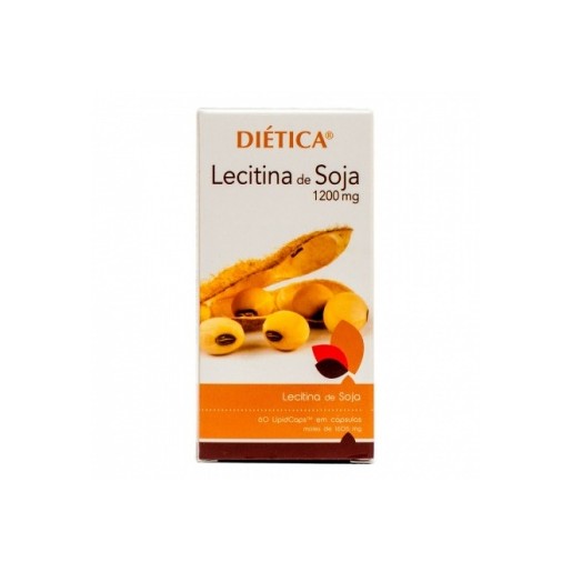 Diética - Lecitina de Soja 1200mg 60 Cápsulas