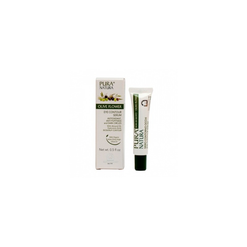 Pura Natura - Olive Flower Serum Anti-Papos Olho 15ml