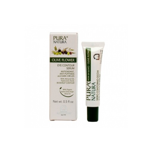 Pura Natura - Olive Flower Serum Anti-Papos Olho 15ml