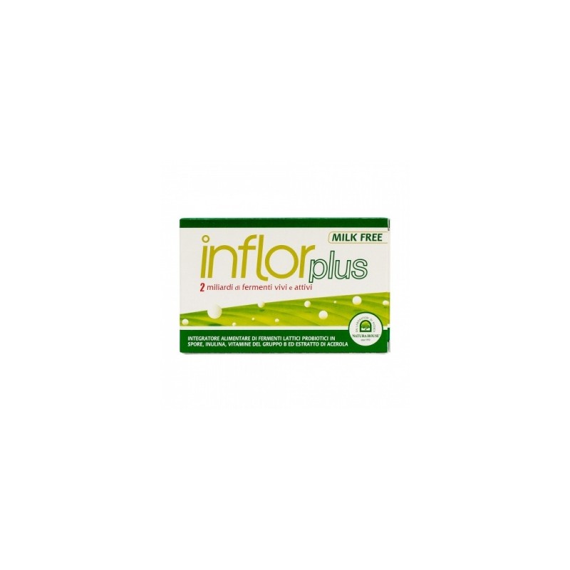 Natura House - Probiótico Inflor Plus 400mg 20 Cápsulas