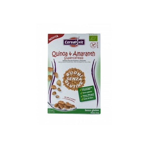 Cereal Vit - BIO Cereais Quinoa & Amaranto s/Glúten 375g