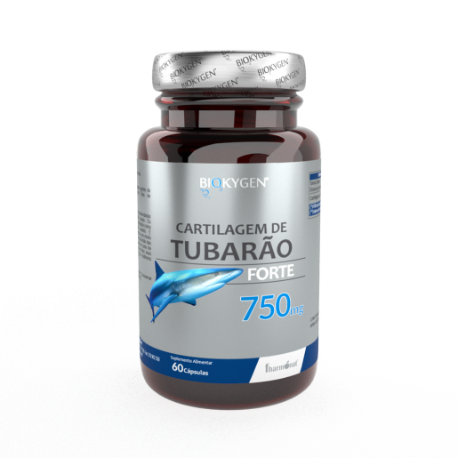 Fharmonat - Biokygen Cartilagem Tubarão Forte 60 Cápsulas