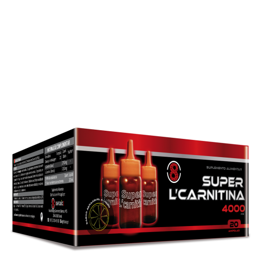 Fharmonat - Super L-Carnitina 4000 20 Ampolas