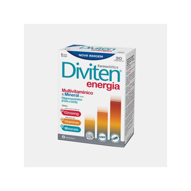 Farmodiética - Diviten Energia 30 Comprimidos