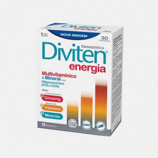 Farmodiética - Diviten Energia 30 Comprimidos