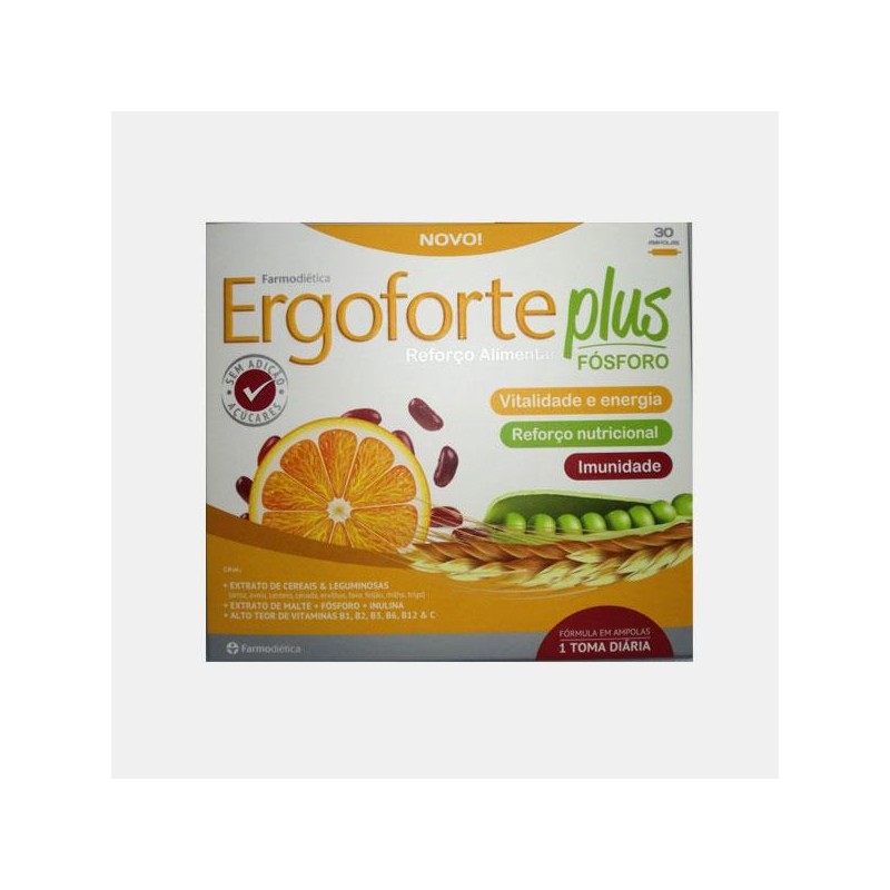 Farmodiética - Ergoforte Plus 30 Ampolas