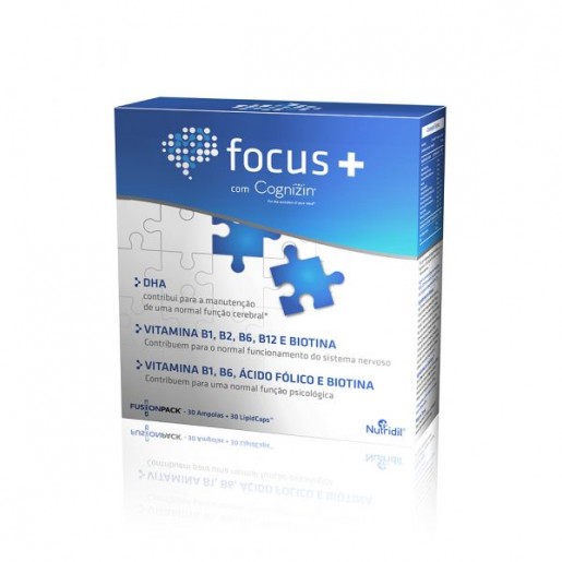 Nutridil Focus+ 30 AMp + 30 Fusionpack