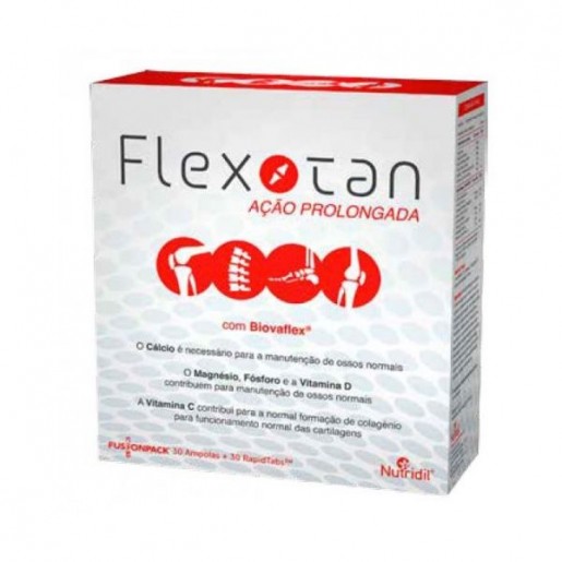 Nutridil Flexotan Acção Prolongada 30 Ampolas + 30 RapidTabs