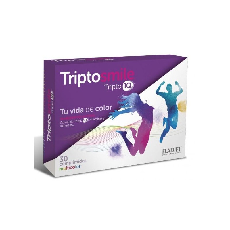 Eladiet Triptosmile 30 Comprimidos Multicoloridos