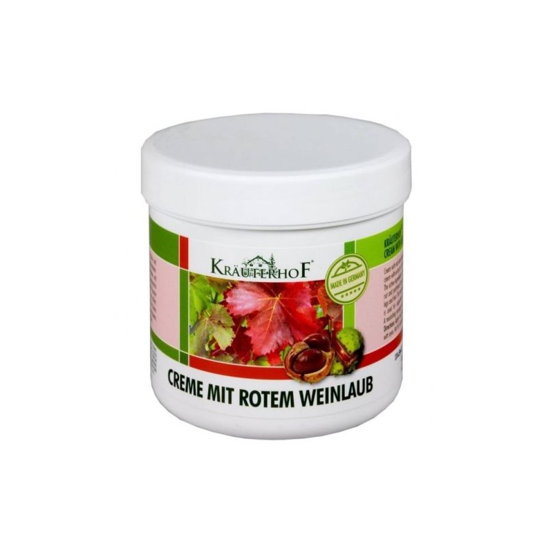 Krauterhof Creme Mit Rotem Weinlaub (Bein Und Venen) 250ml
