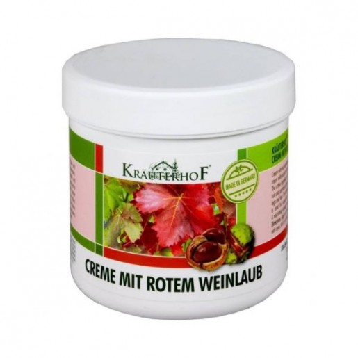 Krauterhof Creme Mit Rotem Weinlaub (Bein Und Venen) 250ml