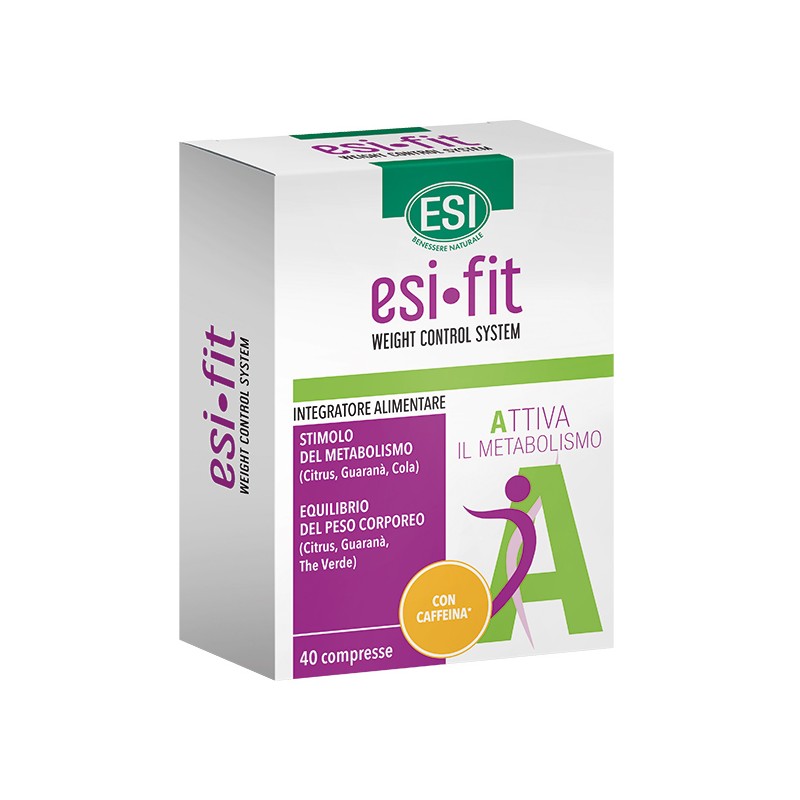 Esi Fit Ativa Metabolismo Com Cafeína