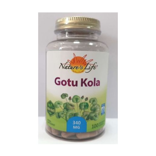 Nature's Life Gotu Kola 100 Comprimidos