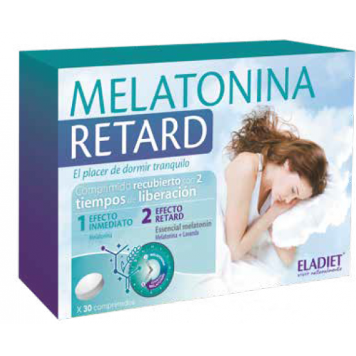 Eladiet - Melatonina Retard 30 Comprimidos