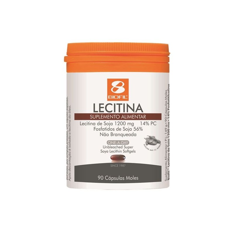 Biofil Lecitina 1200mg 90 cápsulas