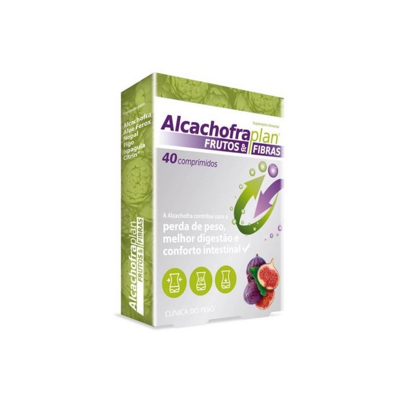 Fharmonat Alcachofra Plan Frutos + Fibras 40 Comprimidos