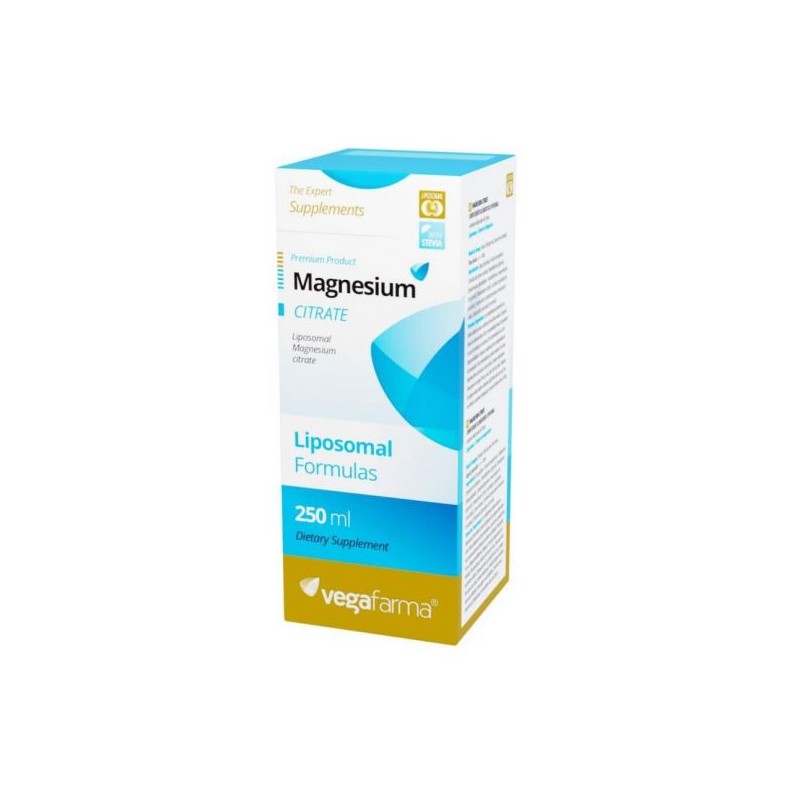 Vegafarma Magnesium Citrate 250mg Liposomal 250ml